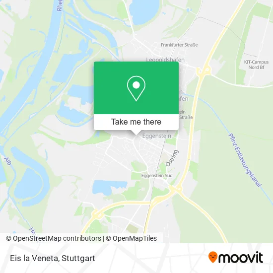 Карта Eis la Veneta