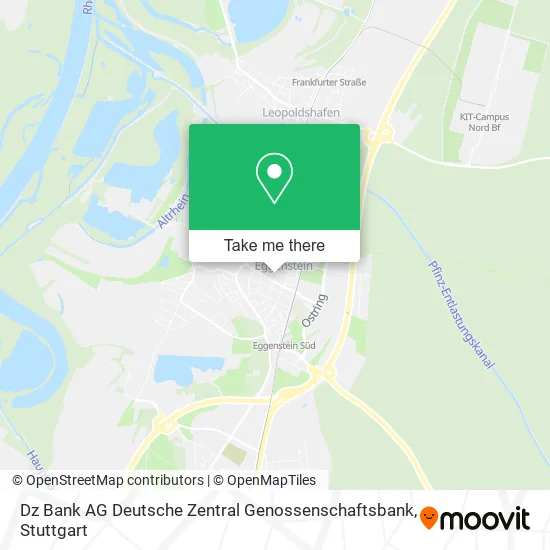 Карта Dz Bank AG Deutsche Zentral Genossenschaftsbank