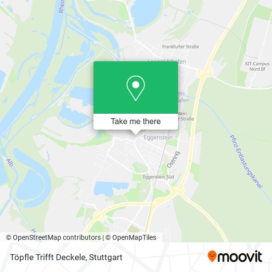 Карта Töpfle Trifft Deckele