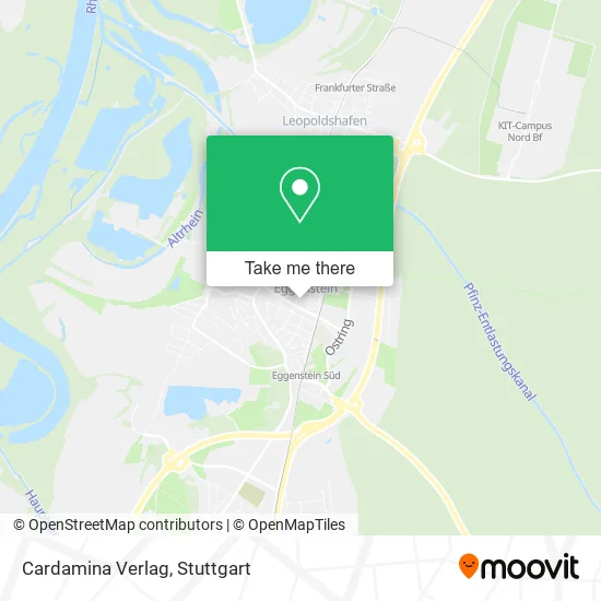 Карта Cardamina Verlag