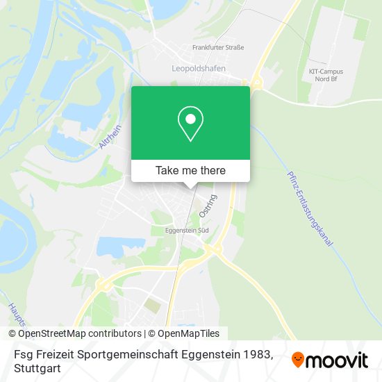 Fsg Freizeit Sportgemeinschaft Eggenstein 1983 map