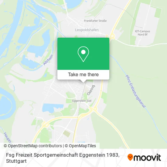 Карта Fsg Freizeit Sportgemeinschaft Eggenstein 1983