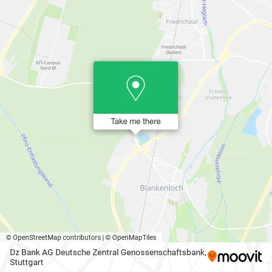 Карта Dz Bank AG Deutsche Zentral Genossenschaftsbank