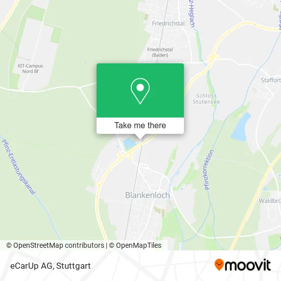 Карта eCarUp AG