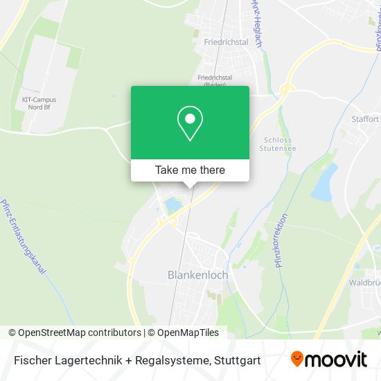Карта Fischer Lagertechnik + Regalsysteme