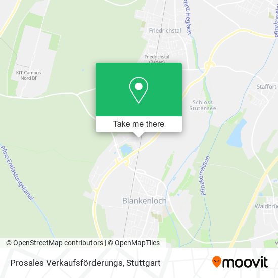 Prosales Verkaufsförderungs map