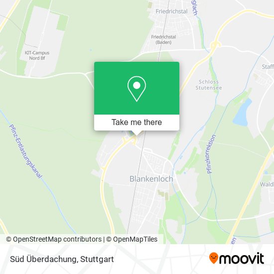 Süd Überdachung map
