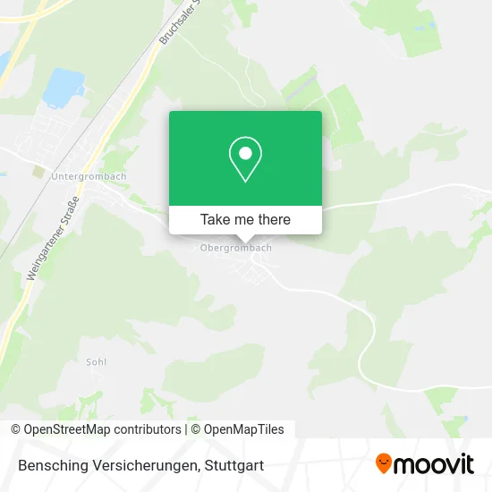 Карта Bensching Versicherungen