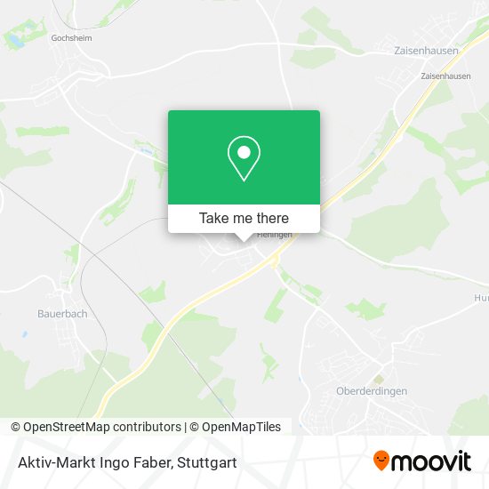 Aktiv-Markt Ingo Faber map