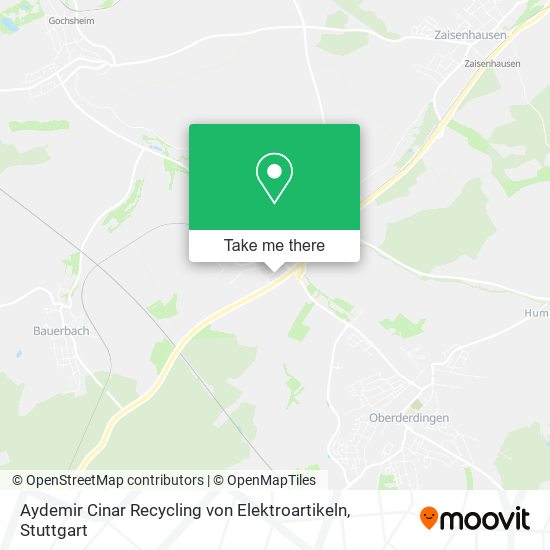 Aydemir Cinar Recycling von Elektroartikeln map