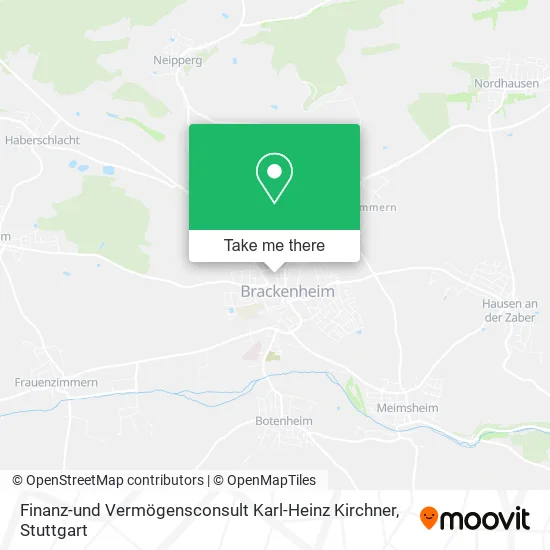 Карта Finanz-und Vermögensconsult Karl-Heinz Kirchner