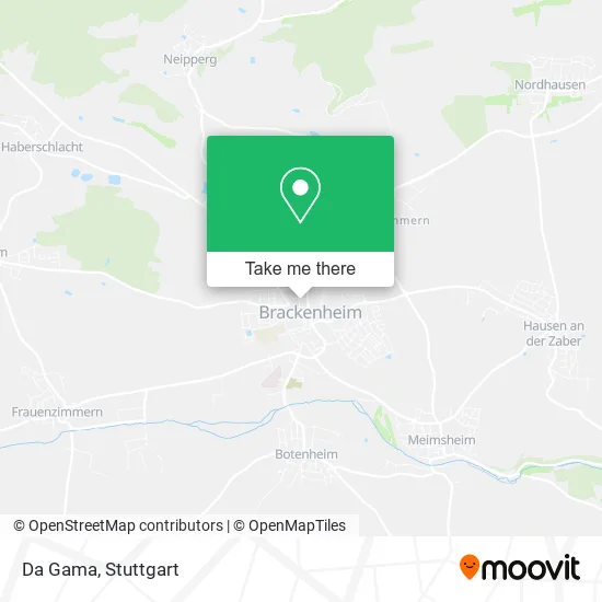 Карта Da Gama