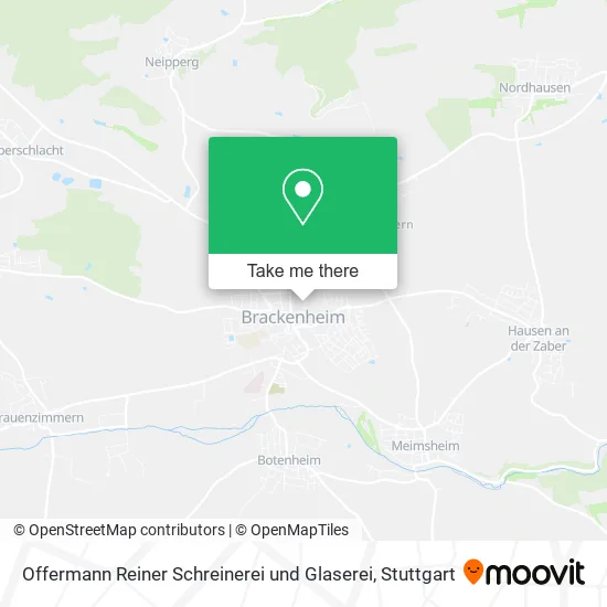 Карта Offermann Reiner Schreinerei und Glaserei