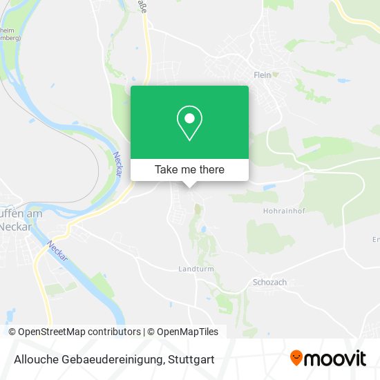 Allouche Gebaeudereinigung map