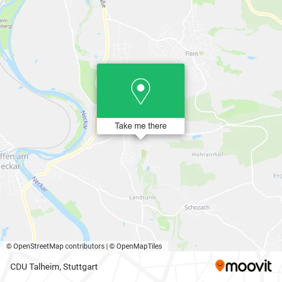 CDU Talheim map