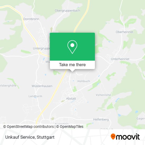 Карта Unkauf Service