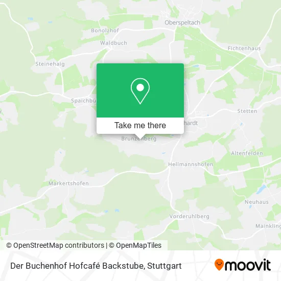 Карта Der Buchenhof Hofcafé Backstube