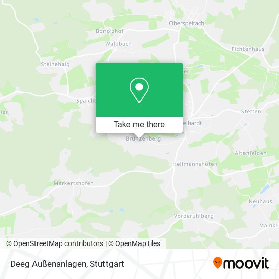 Deeg Außenanlagen map