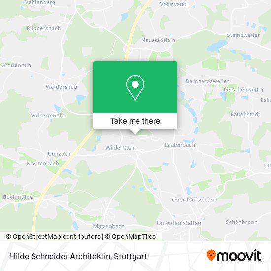 Hilde Schneider Architektin map