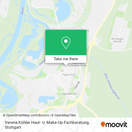 Карта Verena Köhler Haut- U. Make-Up Fachberatung