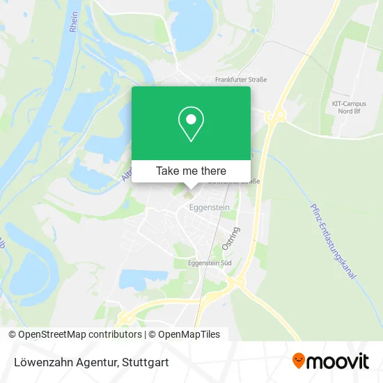 Карта Löwenzahn Agentur