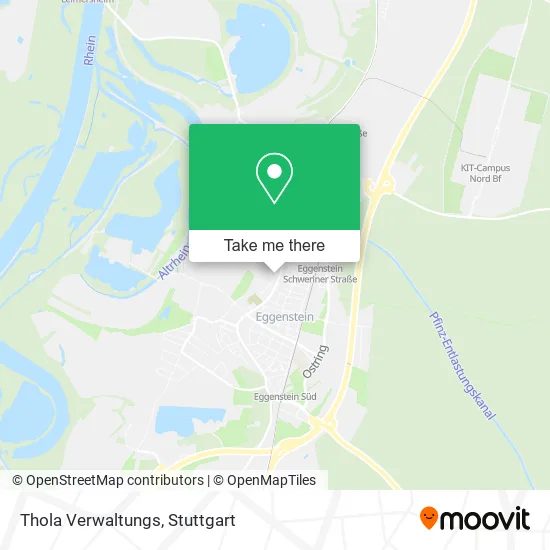 Карта Thola Verwaltungs