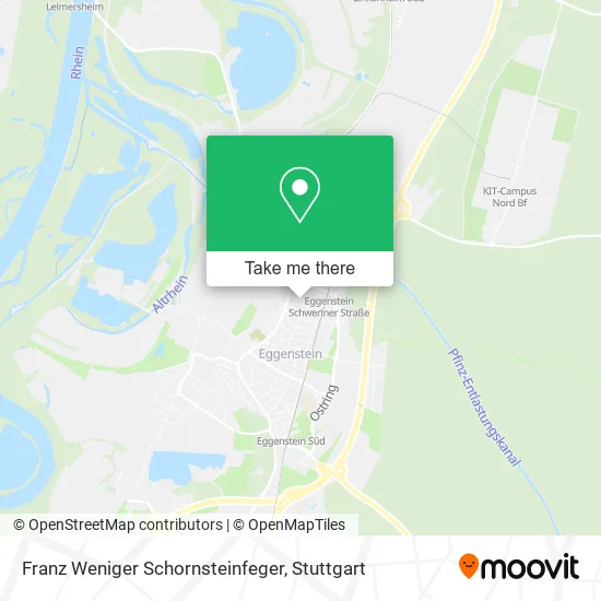 Карта Franz Weniger Schornsteinfeger