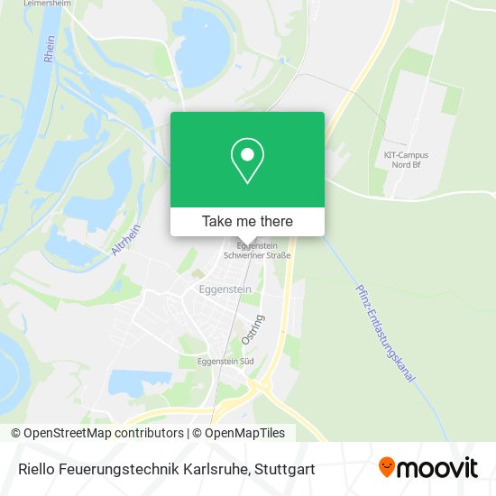 Riello Feuerungstechnik Karlsruhe map