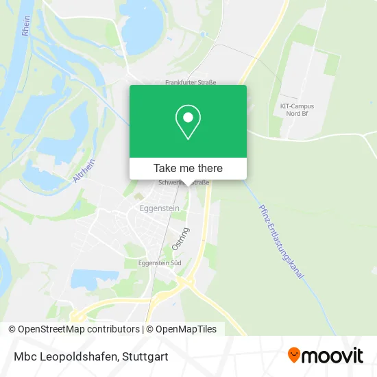 Карта Mbc Leopoldshafen