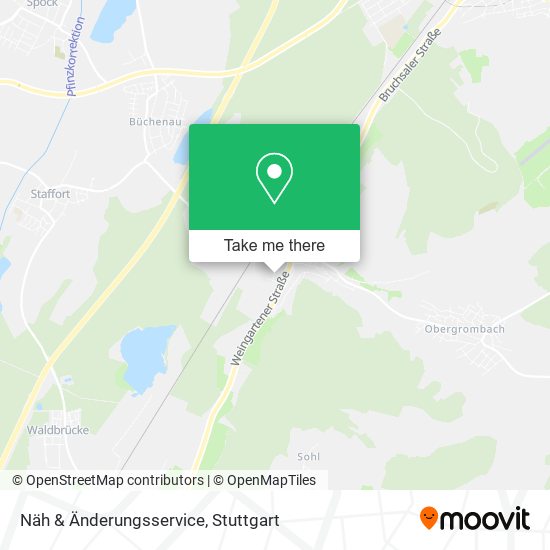 Näh & Änderungsservice map