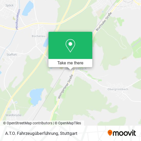 A.T.O. Fahrzeugüberführung map