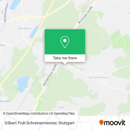Gilbert Fruh Schreinermeister map