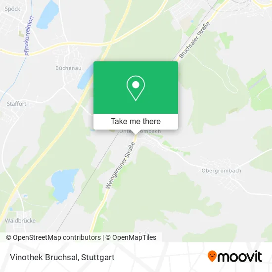 Карта Vinothek Bruchsal