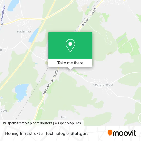 Карта Hennig Infrastruktur Technologie