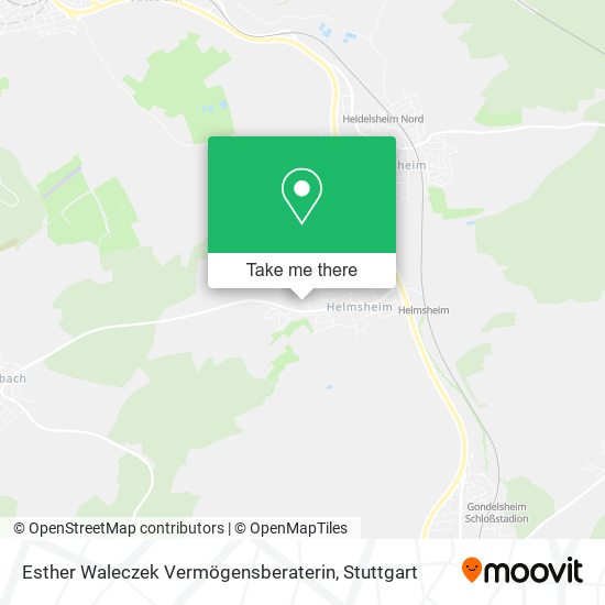 Esther Waleczek Vermögensberaterin map