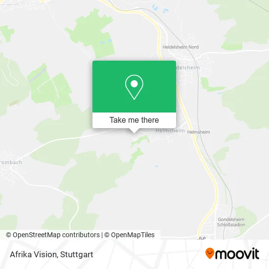 Карта Afrika Vision