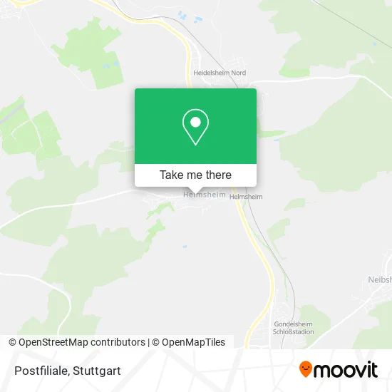 Карта Postfiliale