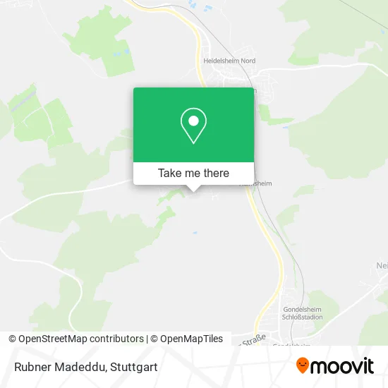 Карта Rubner Madeddu