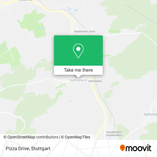 Карта Pizza Drive