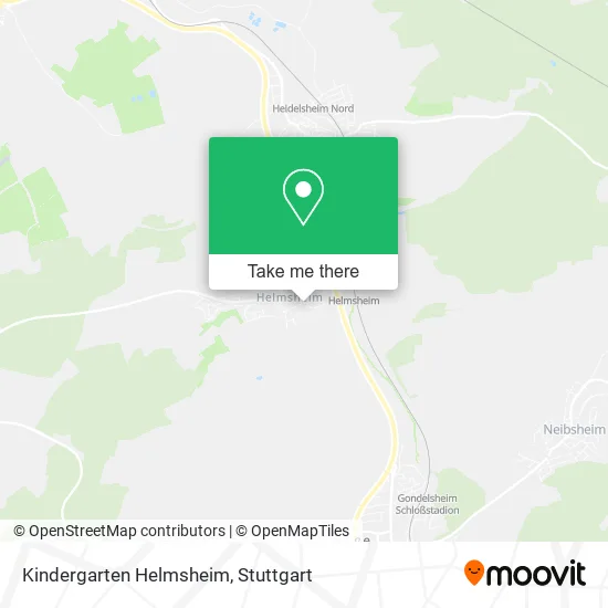 Карта Kindergarten Helmsheim