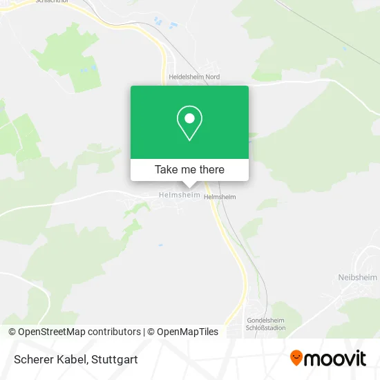 Карта Scherer Kabel