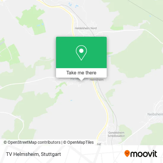 Карта TV Helmsheim