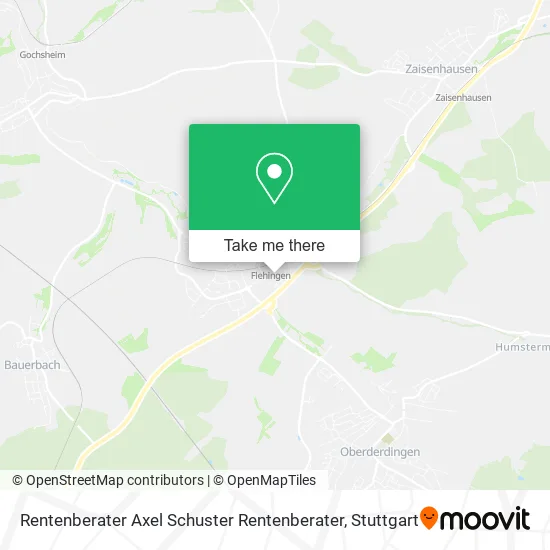 Карта Rentenberater Axel Schuster Rentenberater
