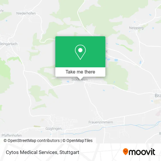 Карта Cytos Medical Services