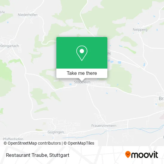 Карта Restaurant Traube