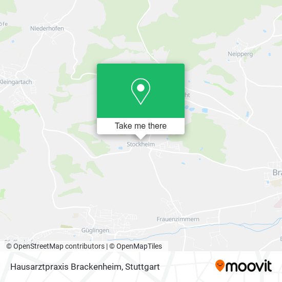 Hausarztpraxis Brackenheim map