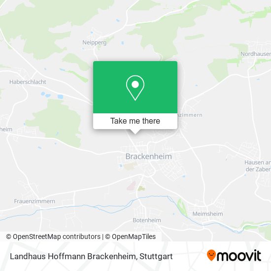 Landhaus Hoffmann Brackenheim map