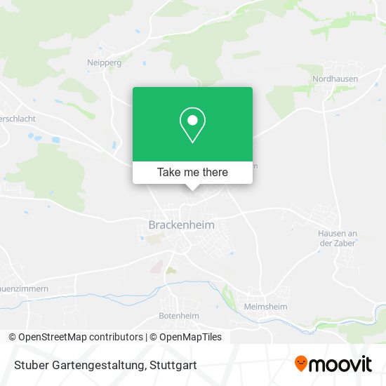 Stuber Gartengestaltung map