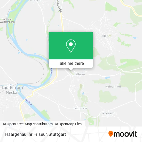 Карта Haargenau Ihr Friseur