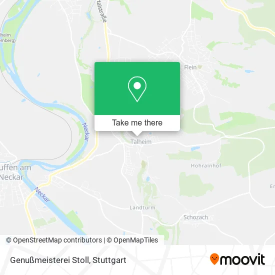Карта Genußmeisterei Stoll